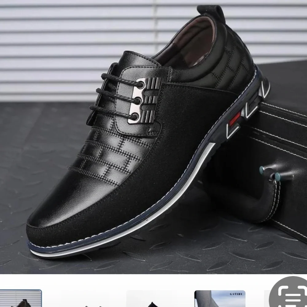 Gatsby Oxford Derby All-Day Comfort Leather Shoe  in size 49(US 14.5) never worn